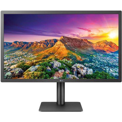 LG 24` UltraFine 4K UHD IPS Monitor with macOS Compatibility 24MD4KL-B - Open Box