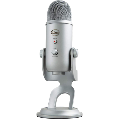 Blue Yeti Multi-Pattern USB Condenser Microphone Cool Gray 988-000094