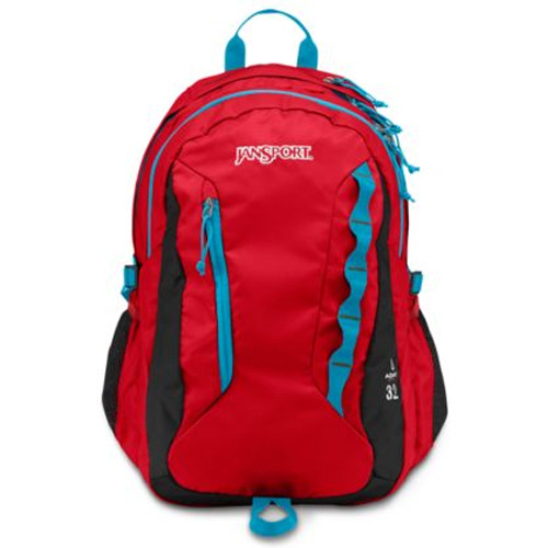 JanSport Agave Backpack (High Risk Red)  - T1F4