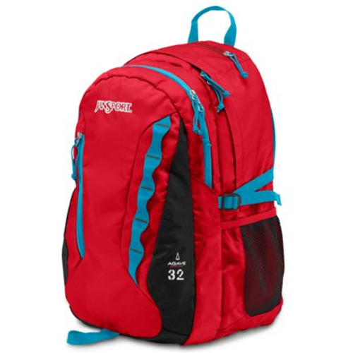 JanSport Agave Backpack (High Risk Red)  - T1F4