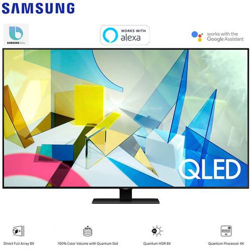 Samsung QN75Q80TA 75` Class Q80T QLED 4K UHD HDR Smart TV (2020) - Renewed
