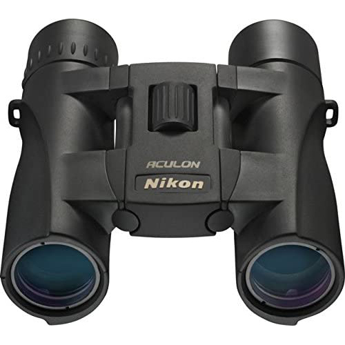 Nikon ACULON A30 10x25 Binoculars, Black, Factory Refurbished 8263B