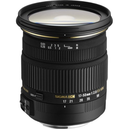 Sigma 17-50mm f/2.8 EX DC OS HSM FLD Standard Zoom Lens for Canon DSLR Cam. - OPEN BOX