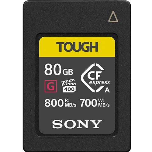 80GB CFexpress Type A TOUGH Memory Card 800/700MB/s Read/Write Speed CEA-G80T