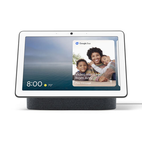 Google Nest Hub Max with Built-in Google Assistant - Charcoal (GA00639-US)