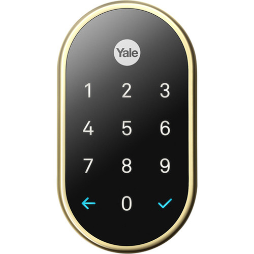 Nest x Yale Lock with Nest Connect - (Polished Brass)