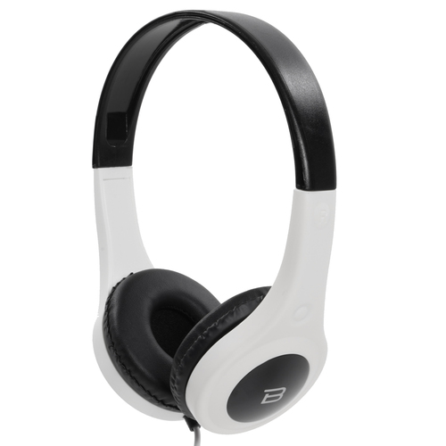 Bytech Stereo Headphones DJ Style Headset (White)
