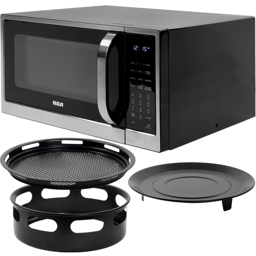 RCA 1.2 Cu Ft Microwave with Air Fryer and Convection - Stainless Steel RMW1205