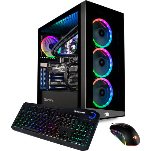 iBUYPOWER CB 143i Gaming Desktop Computer with USB Keyboard and Mouse