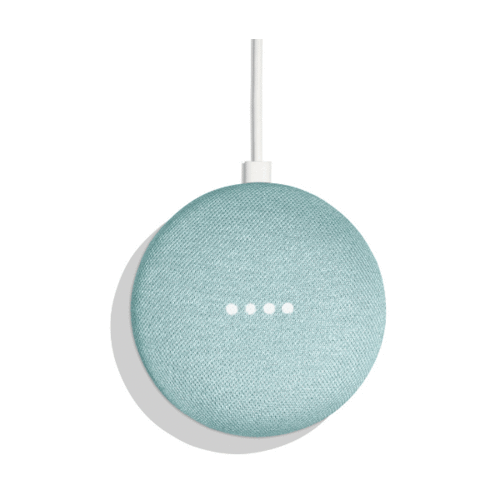 Google Home Mini Smart Speaker with Google Assistant, Aqua (GA00275-US)