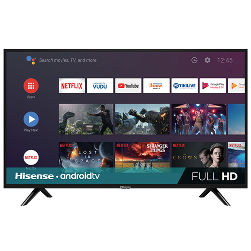 Hisense 43 Inch H55 Series FHD Full HD Smart Android TV with DTS Studio Sound 43H5500G