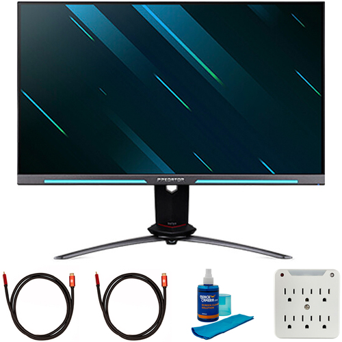 Acer Predator GSbmiiprzx 27` IPS WQHD Gsync Gaming Monitor + Cleaning Bundle