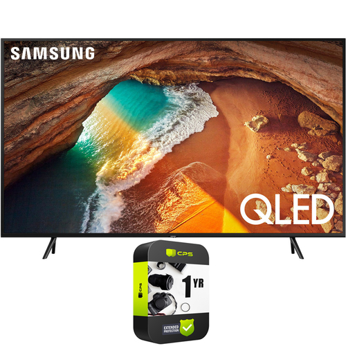 Samsung QN49Q60RA 49` Q60 QLED Smart 4K UHD TV (2019 Model) (Renewed) + Protection Plan