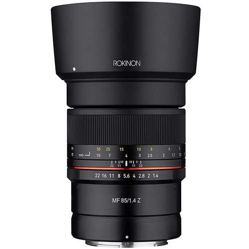 Rokinon 85mm F1.4 UMC Telephoto Full Frame Prime Lens for Nikon Z Mount (Z85-N)