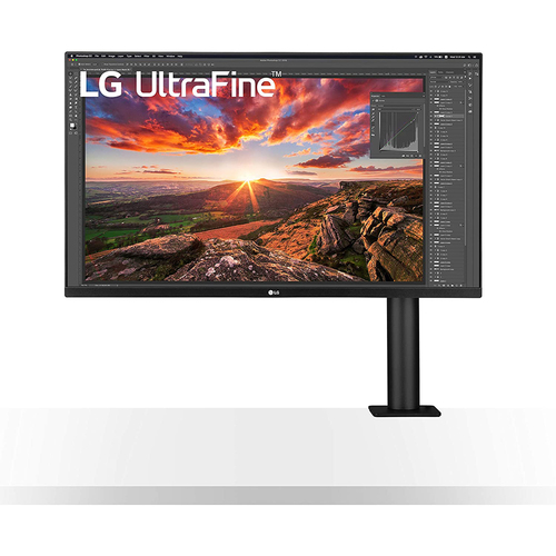 LG 32` UltraFine Display Ergo Stand UHD 4K HDR10 Monitor 32UN880-B - Open Box