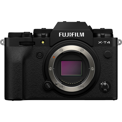 Fujifilm X-T4 26.1MP 4K HD Mirrorless Digital Camera, Black, Body Only (Open Box)