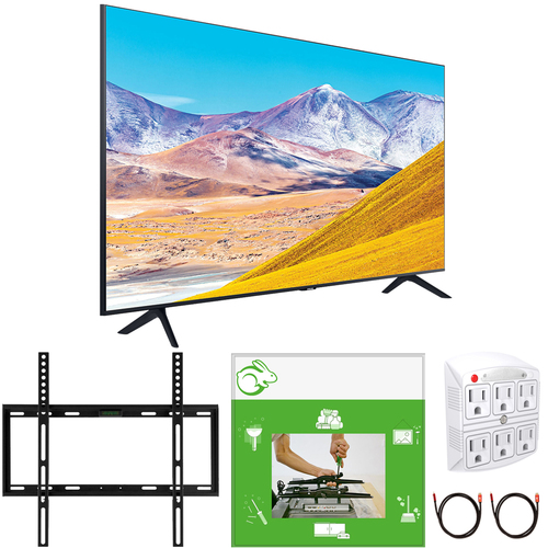 Samsung 85` UN85TU8000 4K UHD Smart LED TV (2020 Model) + TaskRabbit Installation Bundle