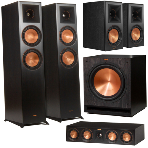 Klipsch Reference Premiere Home Theater Pack 5.1 Surround System Speakers Subwoofer Kit