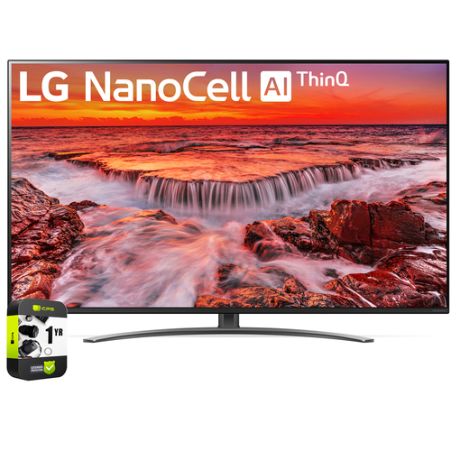 LG 55` Nano 8 Series Class 4K Smart UHD NanoCell TV 2020 + Extended Warranty