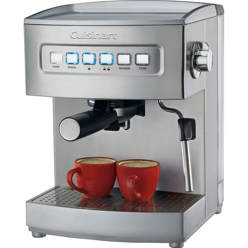 Cuisinart EM-200 Programmable 15-Bar Espresso Maker, Stainless Steel (Factory Refurbished)