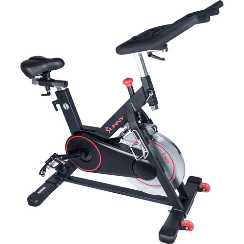 Sunny Health and Fitness Magnetic Belt Drive Indoor Cycle With Tablet Holder - SF-B1805 - Open Box