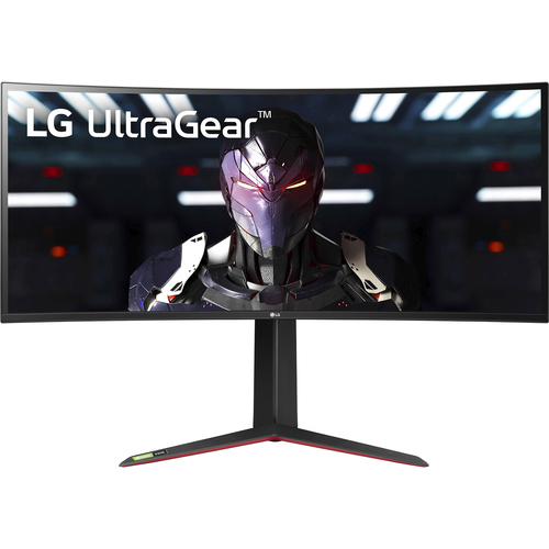 LG UltraGear 34` QHD 3440x1440 21:9 Curved Gaming Monitor 34GN850-B