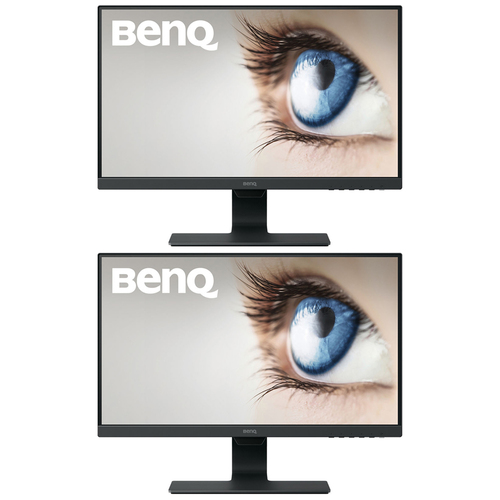BenQ 27` Full HD IPS Slim Bezel Widescreen Monitor Built-in Speakers 2 Pack