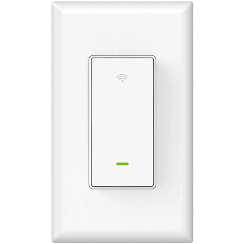 WiFi Smart Light Switch, Compatible with Alexa and Google Home, No Hub Required