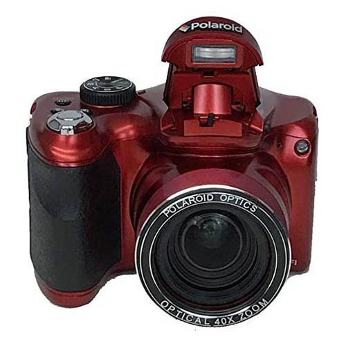 Polaroid 18MP 40x Zoom Instant Digital Camera with 3-inch TFT and Wi-Fi Red