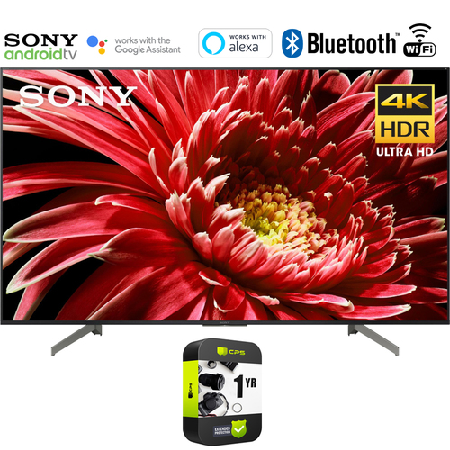 Sony XBR75X850G 75` 4K Ultra HD Smart LED TV (2019) (Renewed) +1 Year Protection Plan