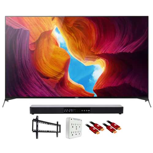 Sony XBR55X950H 55` X950H 4K Ultra HD LED TV (2020) with Deco Gear Soundbar Bundle