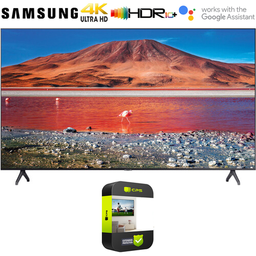Samsung 82` TU6950 4K Crystal UHD HDR Smart TV (2020) w/ Warranty Bundle