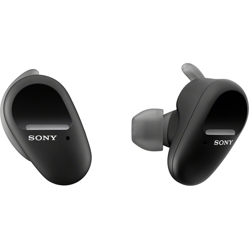 Sony WF-SP800NB Sport Truly Wireless Noise Canceling Earbud Headphones (Black)