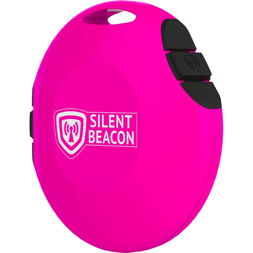 Silent Beacon Wearable Safety Device Pink