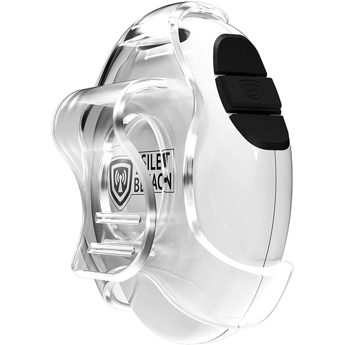Silent Beacon Wearable Safety Device White