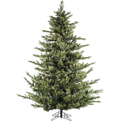 Fraser Hill 9 Ft. Foxtail Pine Christmas Tree with Smart String Lighting - FFFX090-3GR