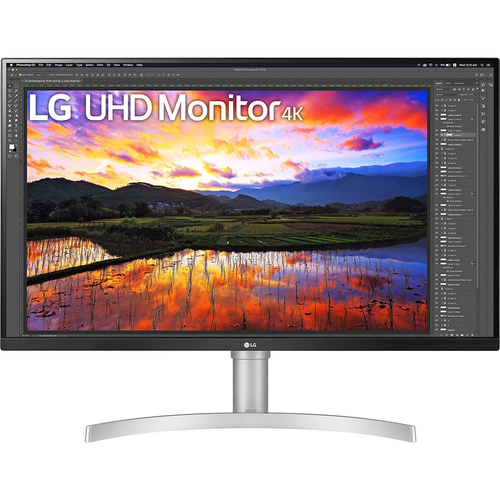 LG 32UN650-W 32` UHD 3840x2160 IPS Ultrafine Monitor with AMD FreeSync - OPEN BOX