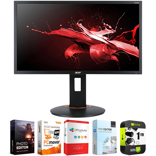 Acer 23.6` Sbiipr 16:9 Gaming Monitor 144hz-165hz AMD FreeSync + Warranty Bundle