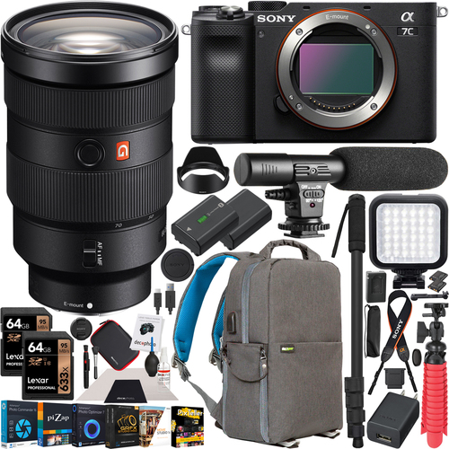Sony a7C Mirrorless Full Frame Camera + 24-70mm F2.8 GM Lens SEL2470GM Kit Bundle