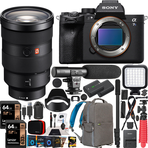Sony a7S III Mirrorless Full Frame Camera + 24-70mm F2.8 GM Lens SEL2470GM Kit Bundle