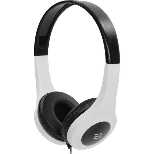 Bytech Stereo Headphones DJ Style Headset (White) - Open Box