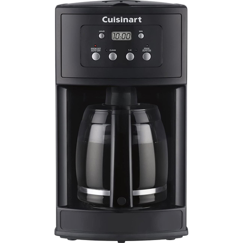 Cuisinart DCC-500 12-Cup Programmable Black Coffeemaker - Renewed