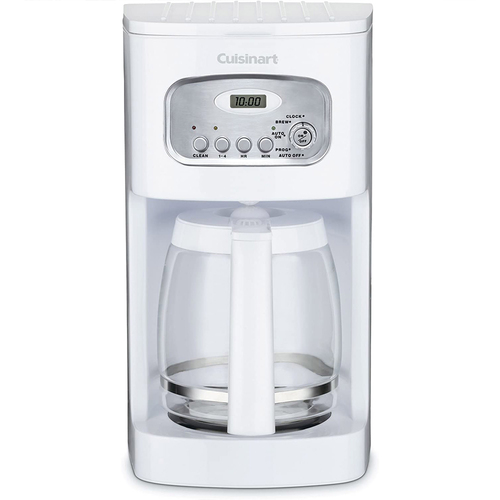 Cuisinart Brew Central 10-Cup Programmable Thermal Coffeemaker White - Renewed