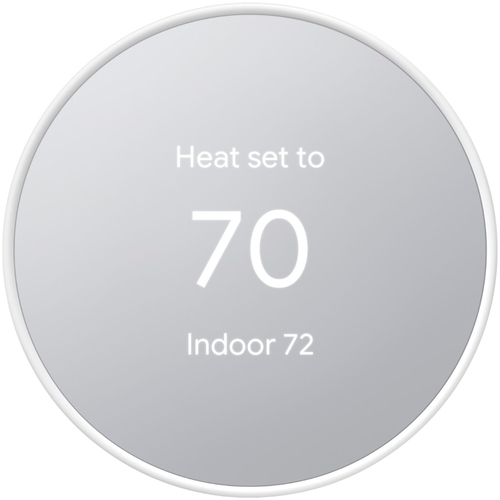Programmable Smart Wi-Fi Thermostat for Home (Snow) - GA01334-US
