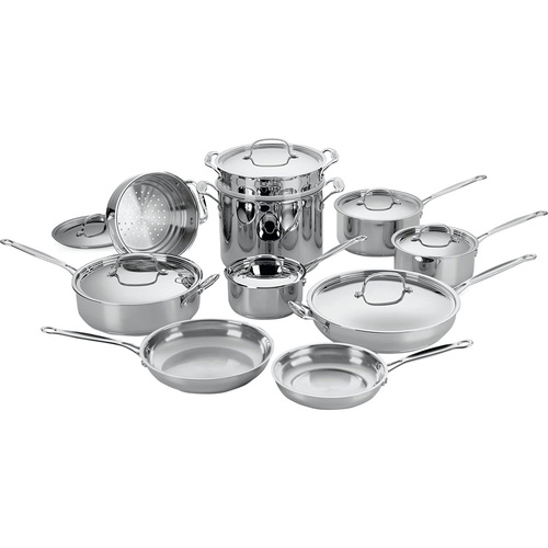 Cuisinart Chef's Classic Stainless Cookware 17 pc.Set (77-17)
