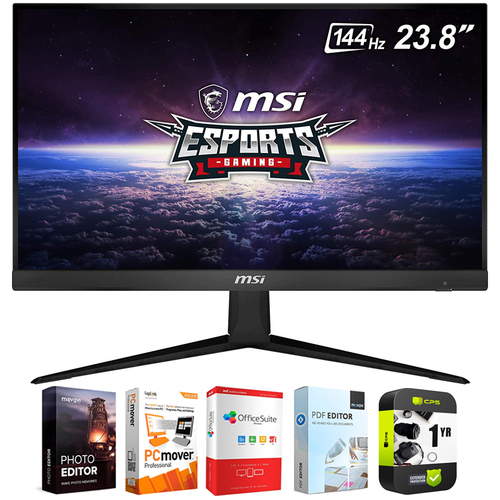 MSI Optix G241 23.8` Full HD FreeSync IPS eSports Gaming Monitor+Warranty Bundle