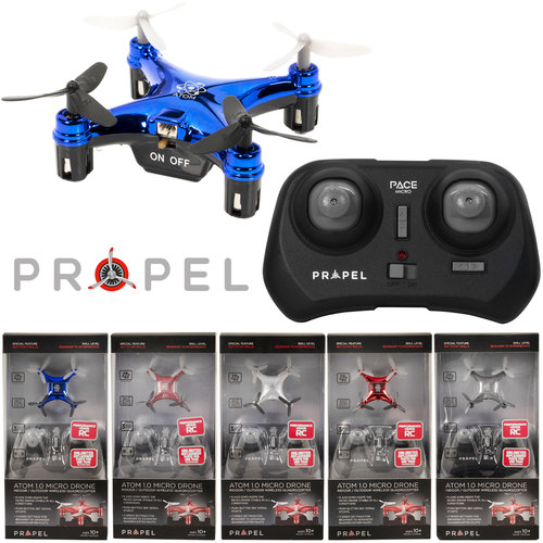 Propel Atom 1.0 Micro Drone Wireless Quadrocopter (Color May Vary)