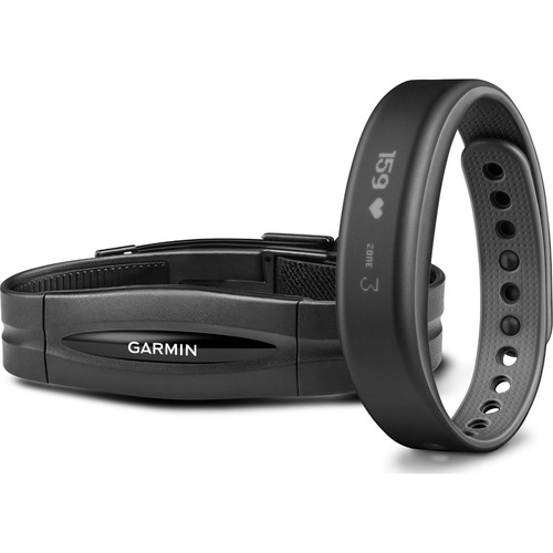 Garmin Vivosmart Wireless Activity Wristband with Heart Rate Monitor (Large/Slate)