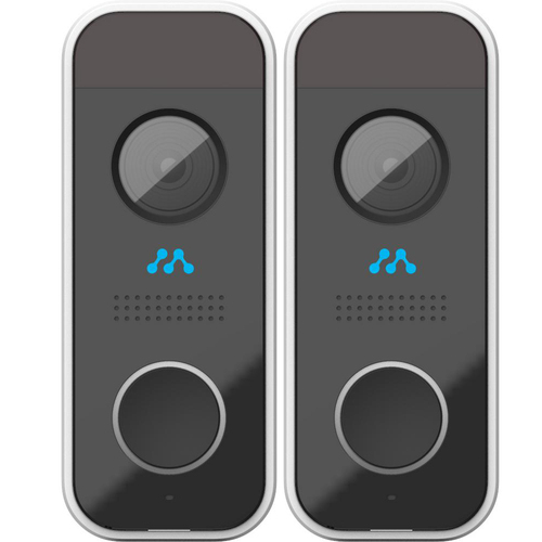 Momentum Knox 1080p Smart Video Doorbell for Home Package Delivery Alerts 2 Pack