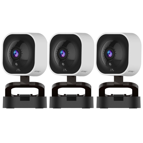 Momentum Codi 2K HD Indoor Wi-Fi Smart Home Security Camera 3 Pack